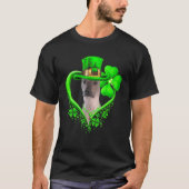 Xoloitzcuintli St Patricks Day Irish Shamrock Dog T-shirt (Voorkant)