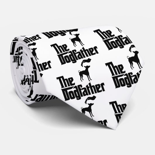 Xoloitzcuintli Stropdas (Opgerold)