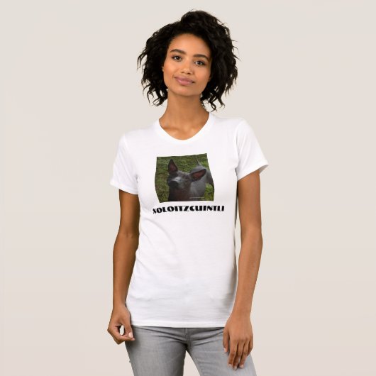 Xoloitzcuintli T-shirt (Voorkant volledig)