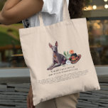 Xoloitzcuintli | Waterverf Mexicaanse haarloze hon Tote Bag<br><div class="desc">Draag een stukje van de rijke geschiedenis van Mexico met je mee! Deze prachtig geïllustreerde canvas tas toont een prachtige waterverf afbeelding van de Xoloitzcuintli, ook wel bekend als de Mexican Hairless Dog, een hondenras met een grote culturele waarde. Dit tas is ideaal voor zowel hondenliefhebbers als kunstliefhebbers en toont...</div>