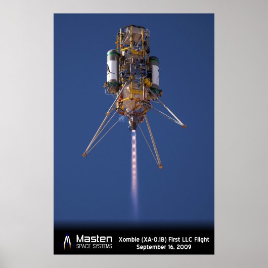 Xombie Free Flight Poster (Voorkant)