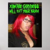 Xombie Goddess Poster (Voorkant)