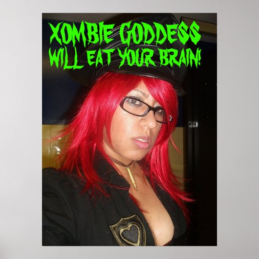 Xombie Goddess Poster (Voorkant)