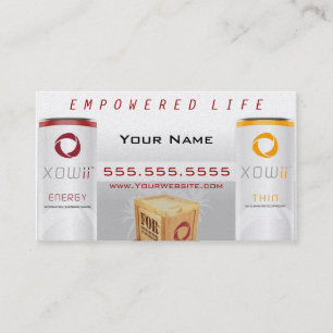 Xowii Distributor Visitekaartje