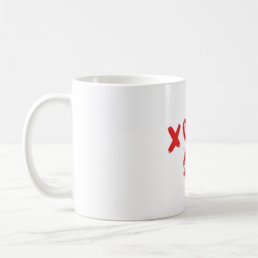 XOX Kiss Mark Mug Koffiemok (Links)
