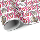 XOXO 3 Aangepaste Valentijnsdag voor foto's, opvul Cadeaupapier (Rol Hoek)
