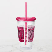 XOXO-acryltrommel Acryl Drinkbeker (Rechts)