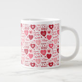 XOXO & Altijd van Mij  Grote Koffiekop (Rechts)