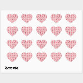 XOXO & Altijd Van Mij  Hart Sticker (Vel)