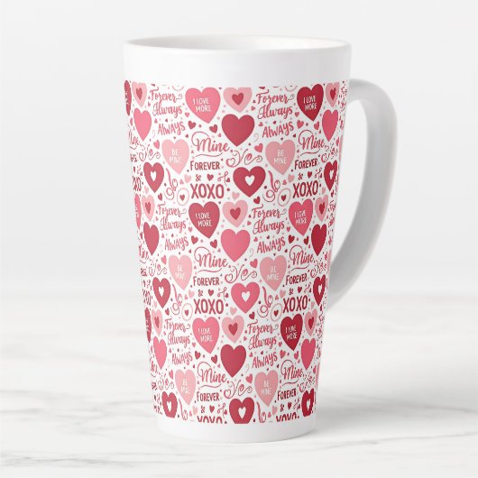 XOXO & Altijd van Mij  Latte Mok (Rechterhoek)