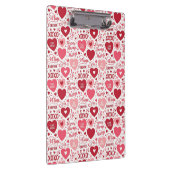 XOXO & Altijd van Mij Roze Rood Klembord (Rechts)