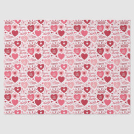 XOXO & Always Be Mine Valentijn Tissuepapier