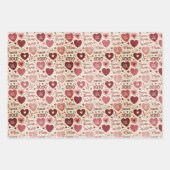 XOXO & Always Be Mine Valentine Wrapping Paper (Voorkant 2)