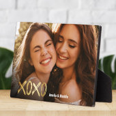 XOXO Best Friends Gold Script BFF Foto Fotoplaat