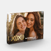 XOXO Best Friends Gold Script BFF Fotoblokken (Links)