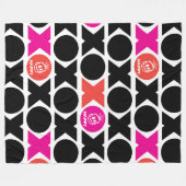 XOXO Blanket Fleece Deken (Voorkant (Horizontaal))