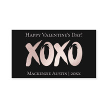 XOXO Blush Pink | Chic-Valentijnsdag penseelstreek