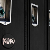 XOXO Blush Pink | Hand Letterig penseelscript Magneet