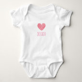 xoxo-bodysuit romper (Voorkant)