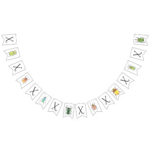 XOXO Bugs en Kisses Valentijnsdag Party Vlaggetjes