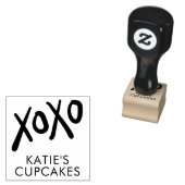 XOXO BUSINESS modern leuk stijlvol handgetekend Rubberstempel (Gestempeld)