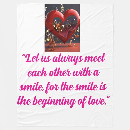 "XOXO Cosy: zachte en romantische dekens" Fleece Deken (Voorkant)