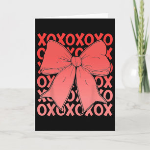 Xoxo De Originele Liefdesbrieven Retro Geruit Vale Kaart