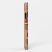 XOXO- en lipsticks-patroon Case-Mate iPhone Case (Achterkant/rechts)