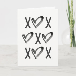 XOXO FEESTDAGEN KAART