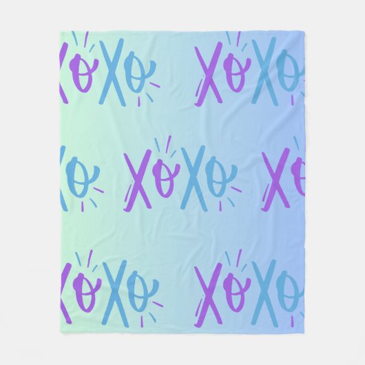 XOXO Fleece Blanket (Voorkant)