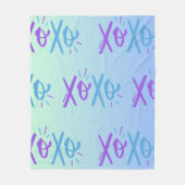 XOXO Fleece Blanket Deken (Voorkant)