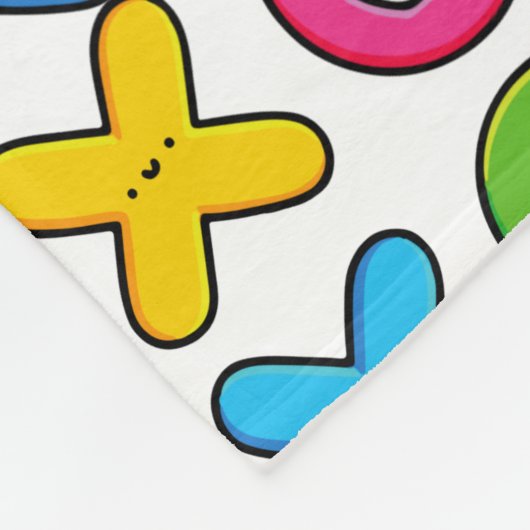 XOXO FLEECE DEKEN (Hoek)