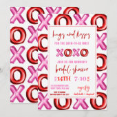 XOXO folieballon Knuffels en kusjes voor de vrouw Kaart (Voorkant / Achterkant)