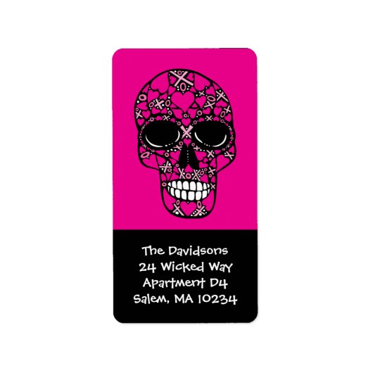 XOXO Forever Adreslabel Etiket (Voorkant)