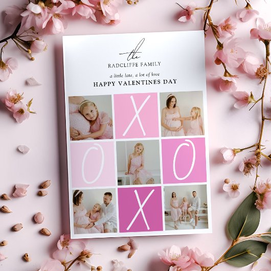 XOXO Foto Collage Valentijnskaart  Feestdagenkaart