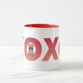 XOXO French Bulldogs Mok (Midden)