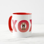 XOXO French Bulldogs Mok (Voorkant links)