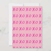 XOXO Galentine's Day Friends Valentijnse Party Kaart (Achterkant)