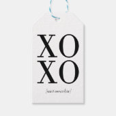 XOXO Gift Label Cadeaulabel (Voorkant)