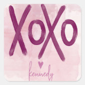 XOXO Gift Stickers (Voorkant)