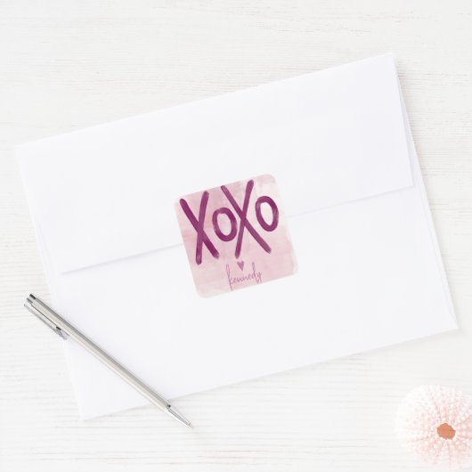 XOXO Gift Stickers (Envelop)