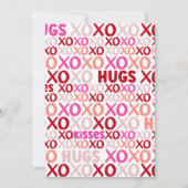 XOXO Girls Night Out Roze Schattigee Galentijn Day Kaart (Achterkant)