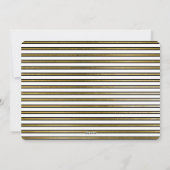 XOXO Gold Foil Valentijnsdag Foto Feestdagenkaart (Achterkant)