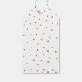 XOXO | Gold Modern Calligraphy Gift Label Cadeaulabel (Achterkant)