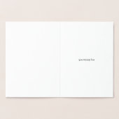 xoxo | Gouden foliekaart Folie Kaarten (Binnen)