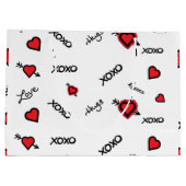 XOXO GROOT CADEAUZAKJE (Achterkant)