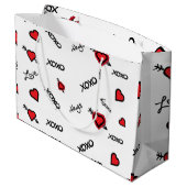 XOXO GROOT CADEAUZAKJE (Achterkant Gekanteld)