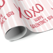 XOXO Hand Drawn Galentine’s Day Party Cadeaupapier (Rol Hoek)