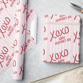 XOXO Hand Drawn Galentine’s Day Party Cadeaupapier