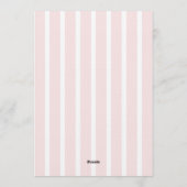 XOXO Hand Drawn Galentine’s Day Party Kaart (Achterkant)